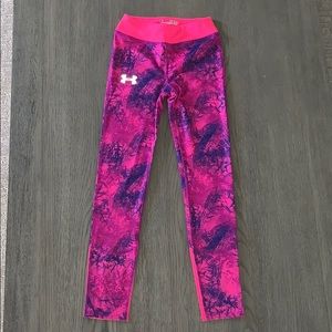 Pink and purple leggings